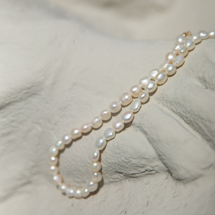 Passion - Pearl necklace Silver