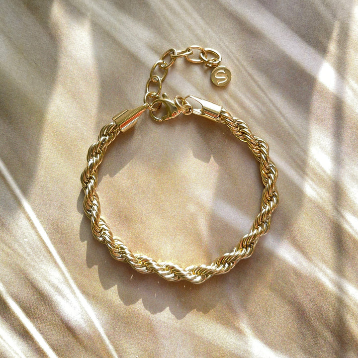 Rope - Bracelet Gold plated