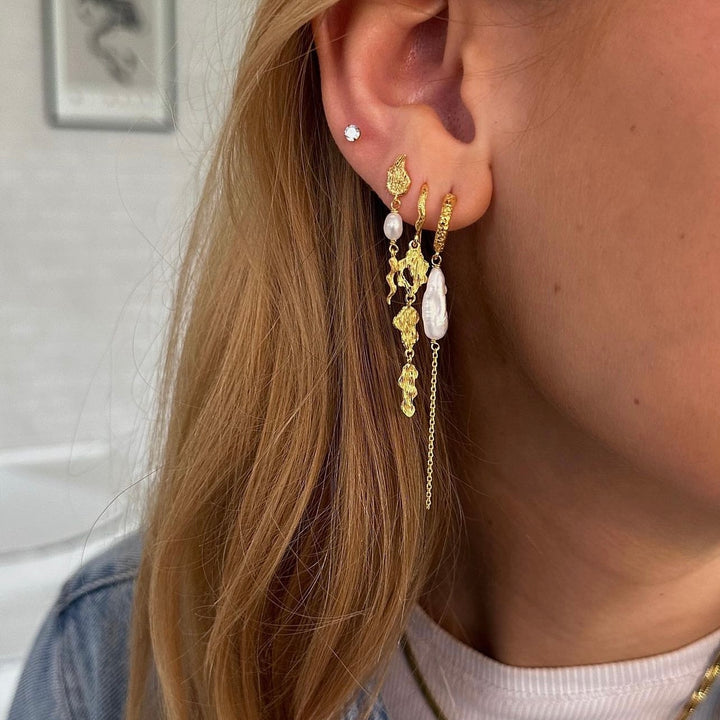 Luna - Earrings Gold plated