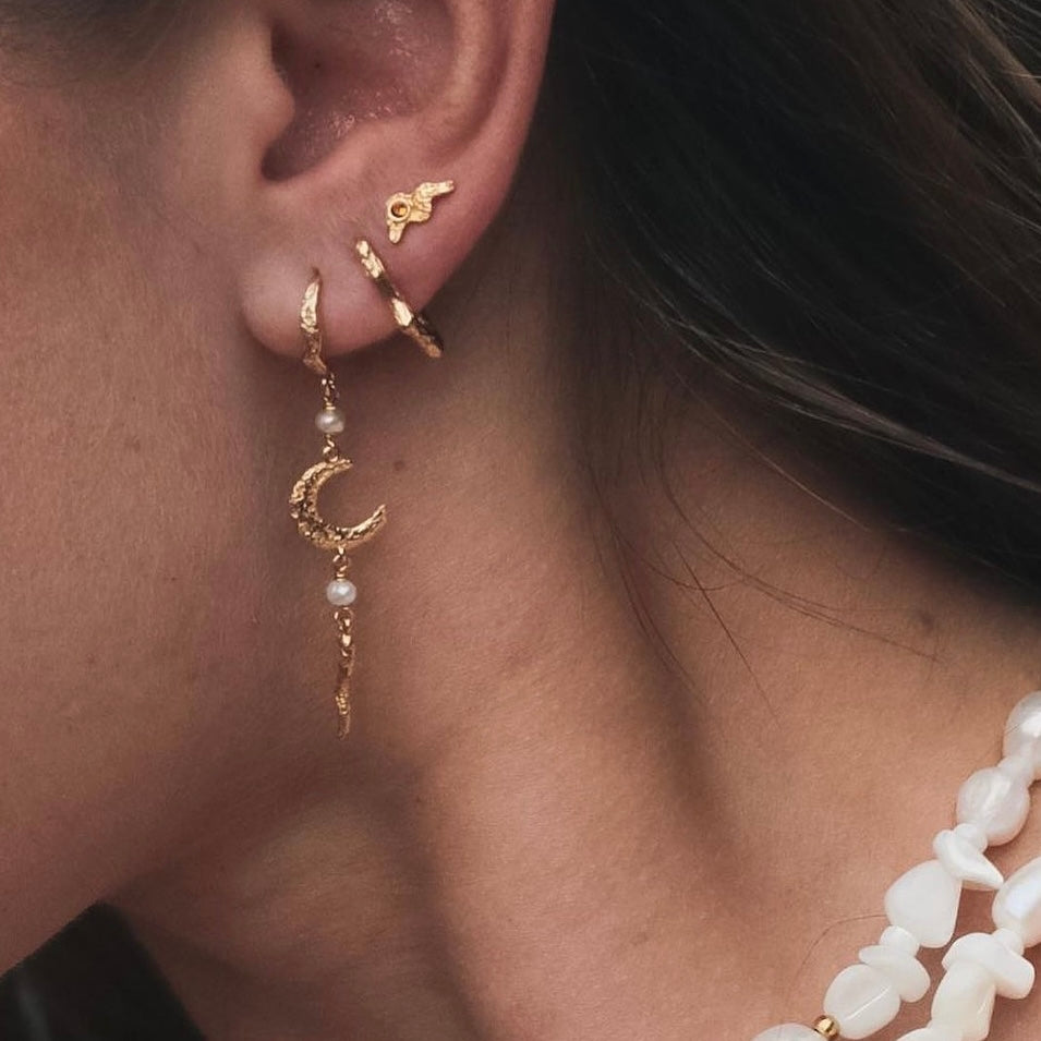 Silke x Sistie - Earrings Gold plated