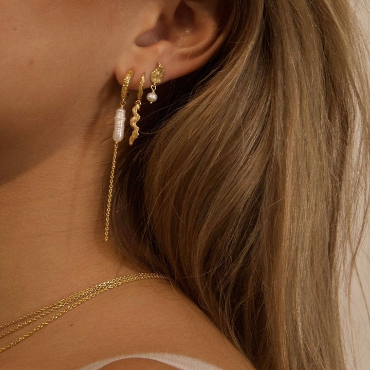 Ophelia - Earring Gold plated