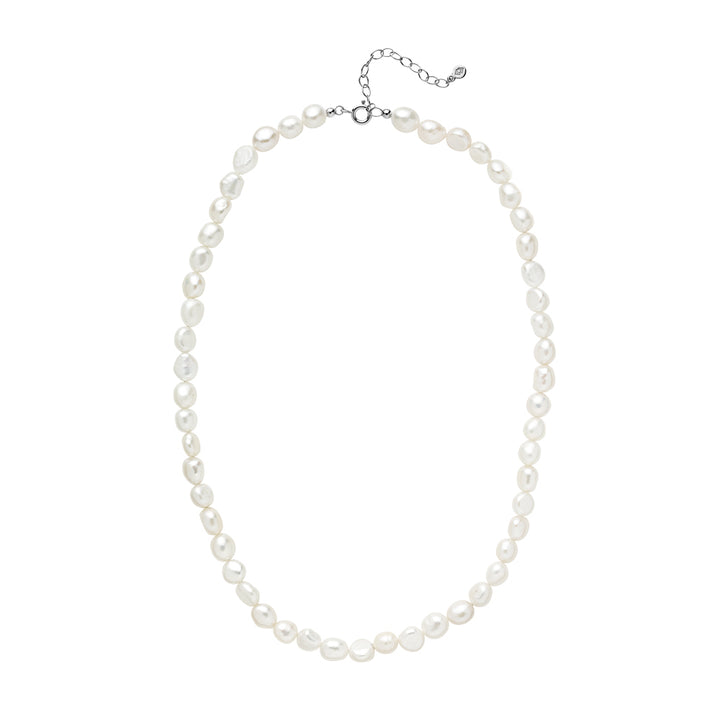 Passion - Pearl necklace Silver