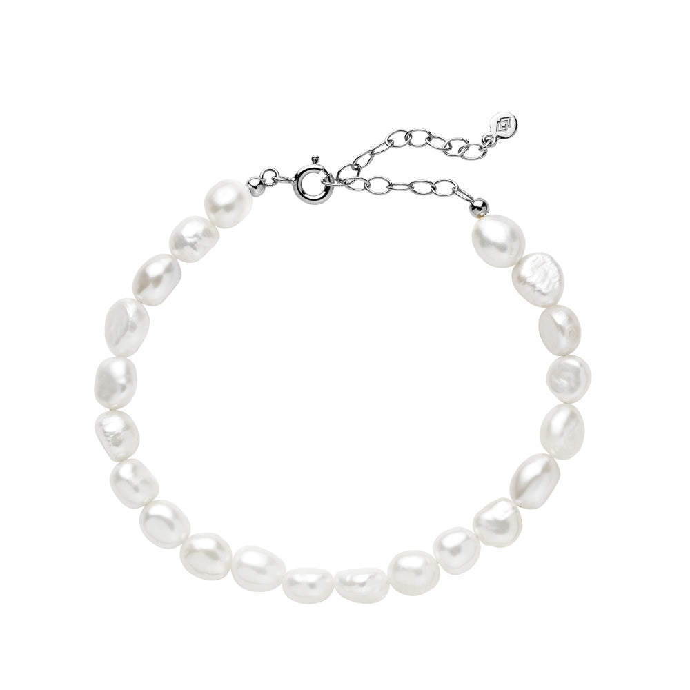 Passion - Pearl bracelet Silver