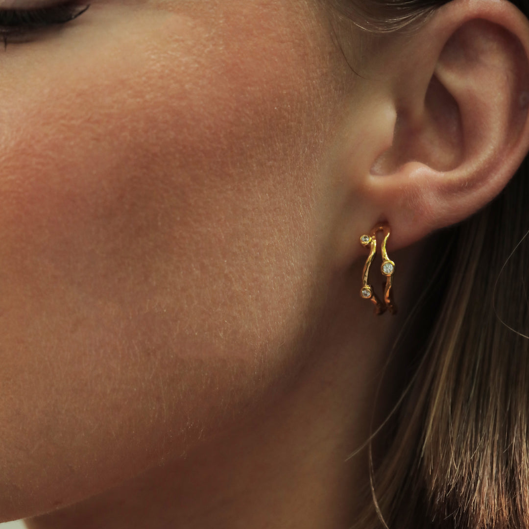 Vera - Earrings Gold plated
