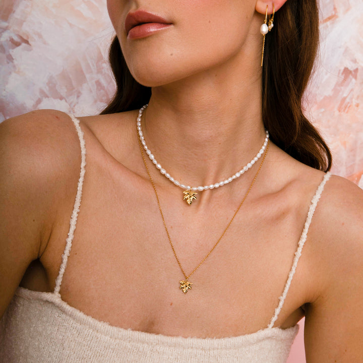Caley - Necklace Gold plated