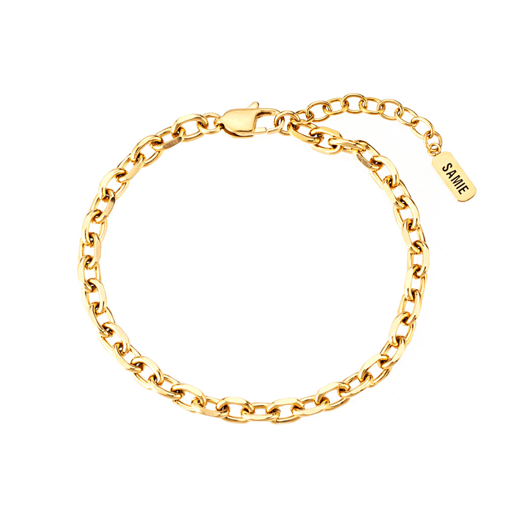 Anchor - Bracelet Gold plated