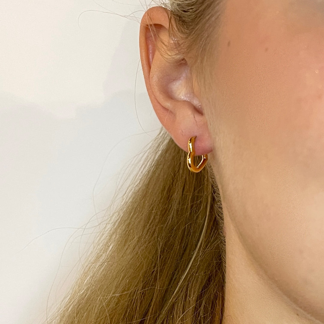 Heartie - Earrings Gold-plated