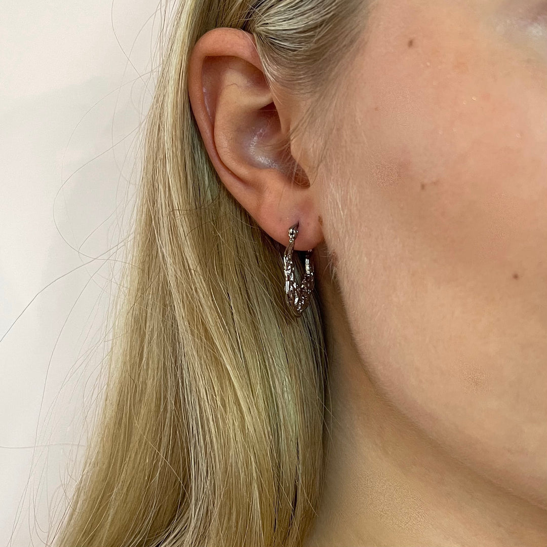 Xenia x Sistie 2nd - Earrings Medium Steel