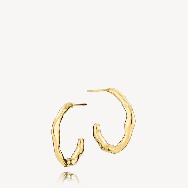 Gabi x Sistie2ND - Hoops Small Gold Plated