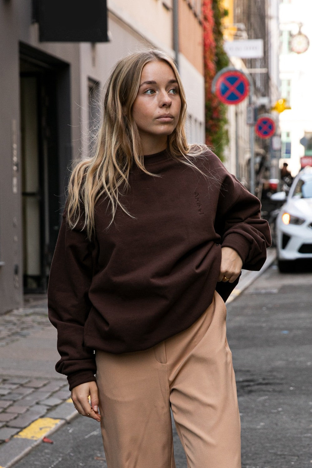 Sistie Fashion - Brun Sweatshirt