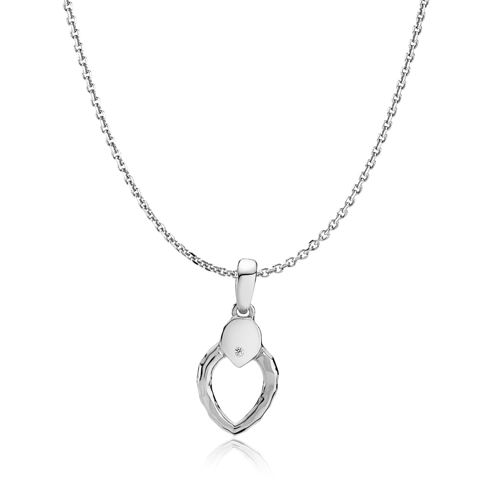 CECILIE SCHMEICHEL - Necklace with pendant Silver