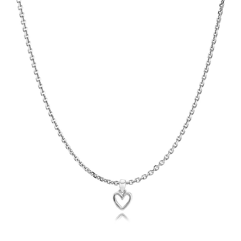 LOVE - Chain with pendant silver