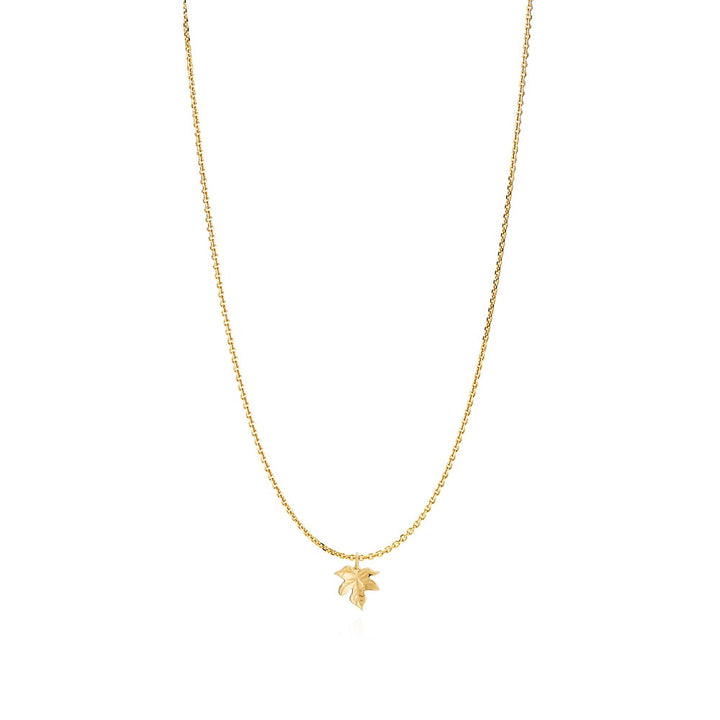 Caley - Necklace with pendant Gold plated
