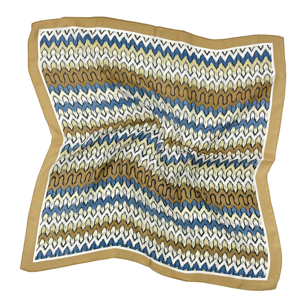 Sistie Scarf - Brown and blue