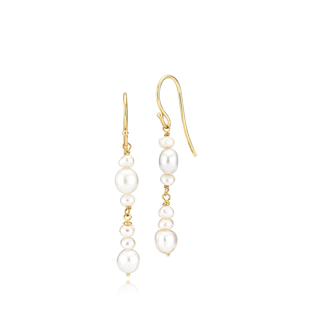 Passion - Pearl earrings Gold plated