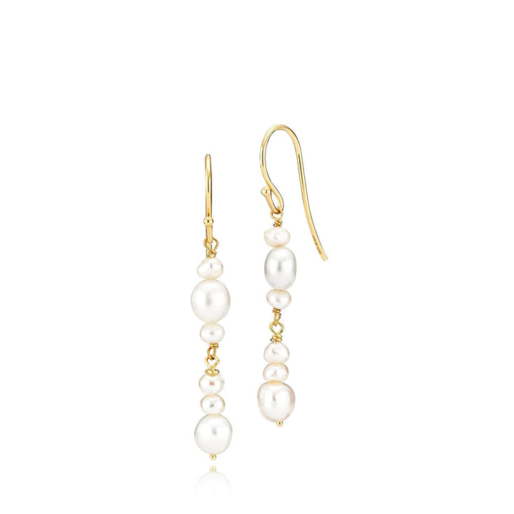 Passion - Pearl earrings Gold plated