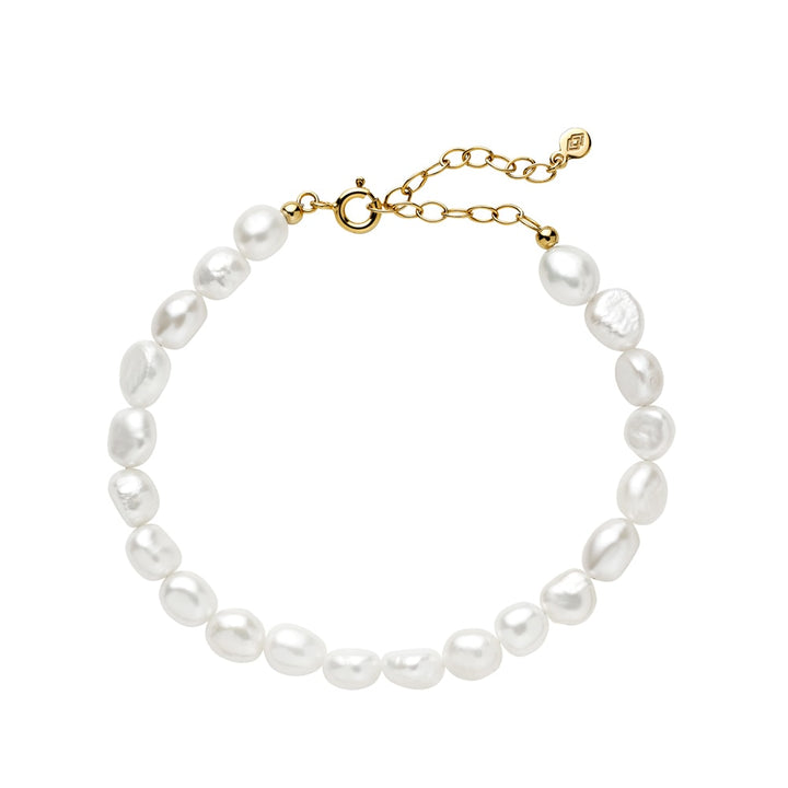 Passion - Pearl bracelet Gold plated