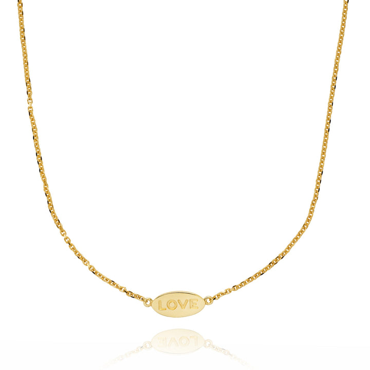 Fam "Love" - Necklace Gold plated