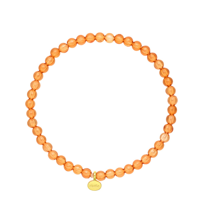 Poppy - Chunky Bracelet Orange trans