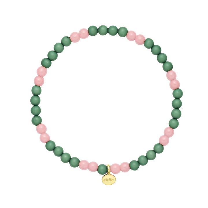 Poppy - Chunky Bracelet Pink &amp; Green