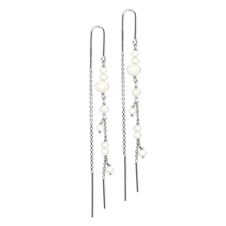 Sofia - Silver earring with freshwater pearls