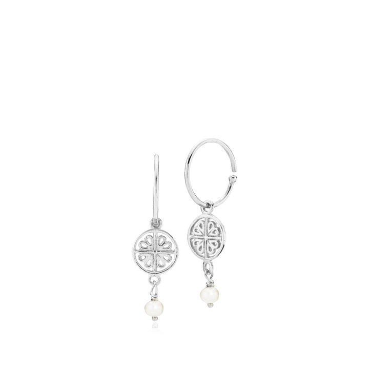 Balance - Earring Silver with freshwater pearl