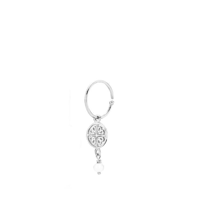 Balance - Earring Silver with freshwater pearl