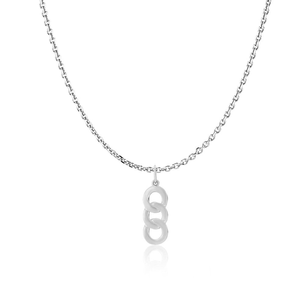 Sofie Schwartz - Necklace with pendant Silver