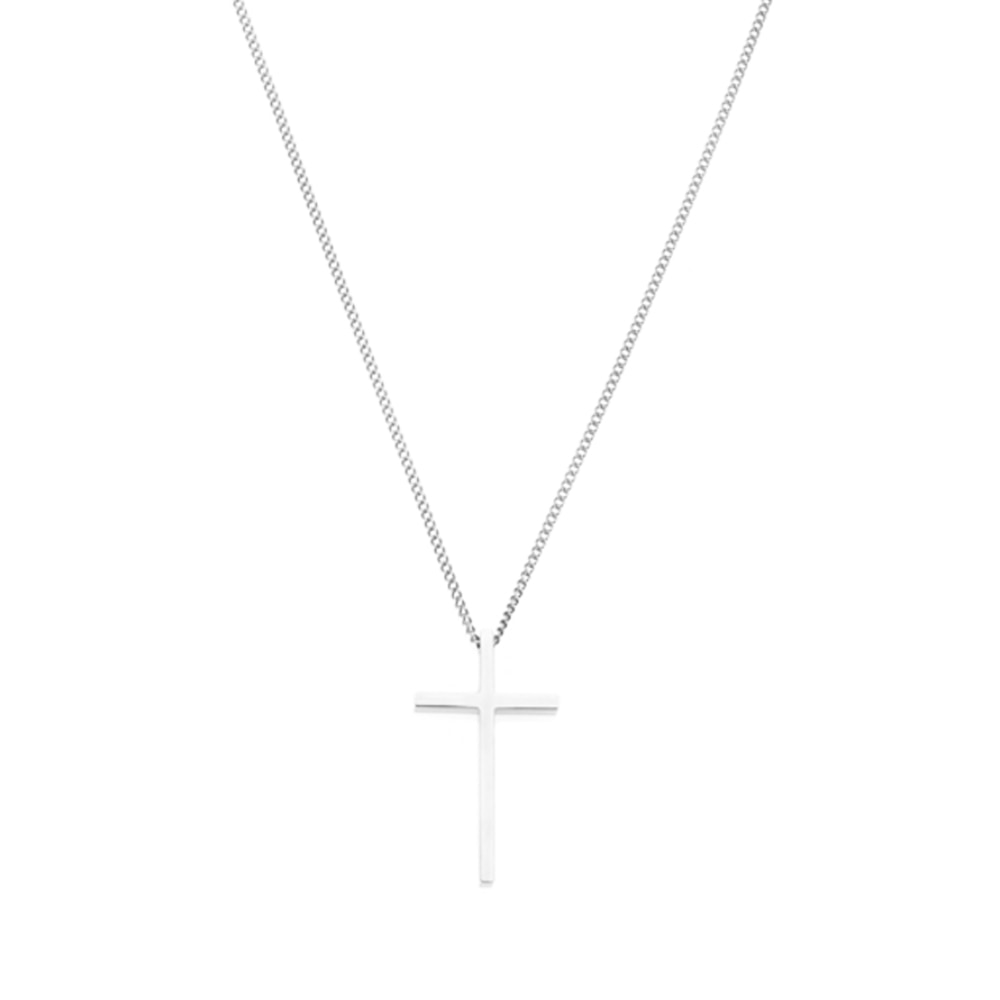 Samie - Necklace with cross Steel