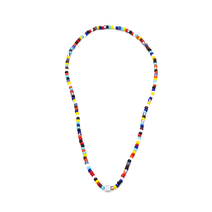 Noah - Necklace with colored pearls