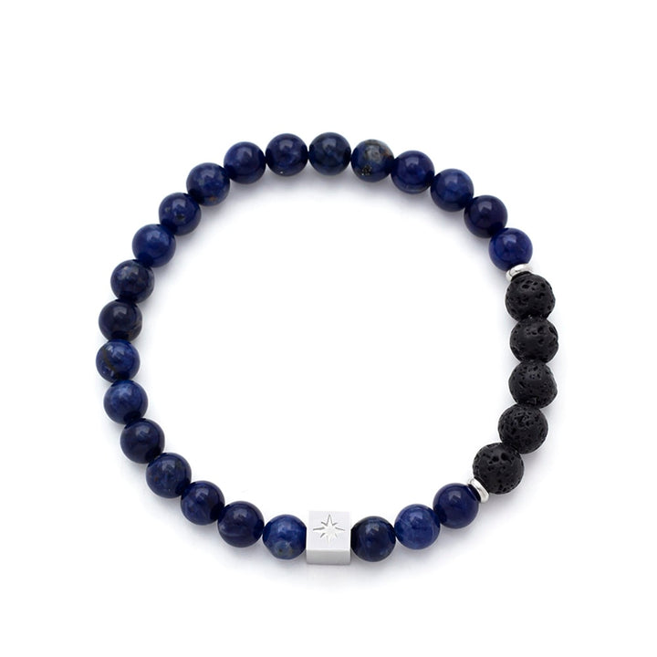 Loui - Armbånd med blå perler