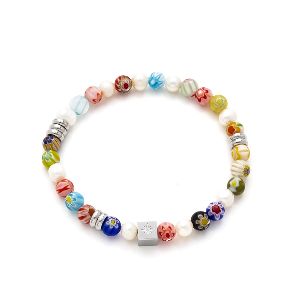 Luka - Colorful pearl bracelet