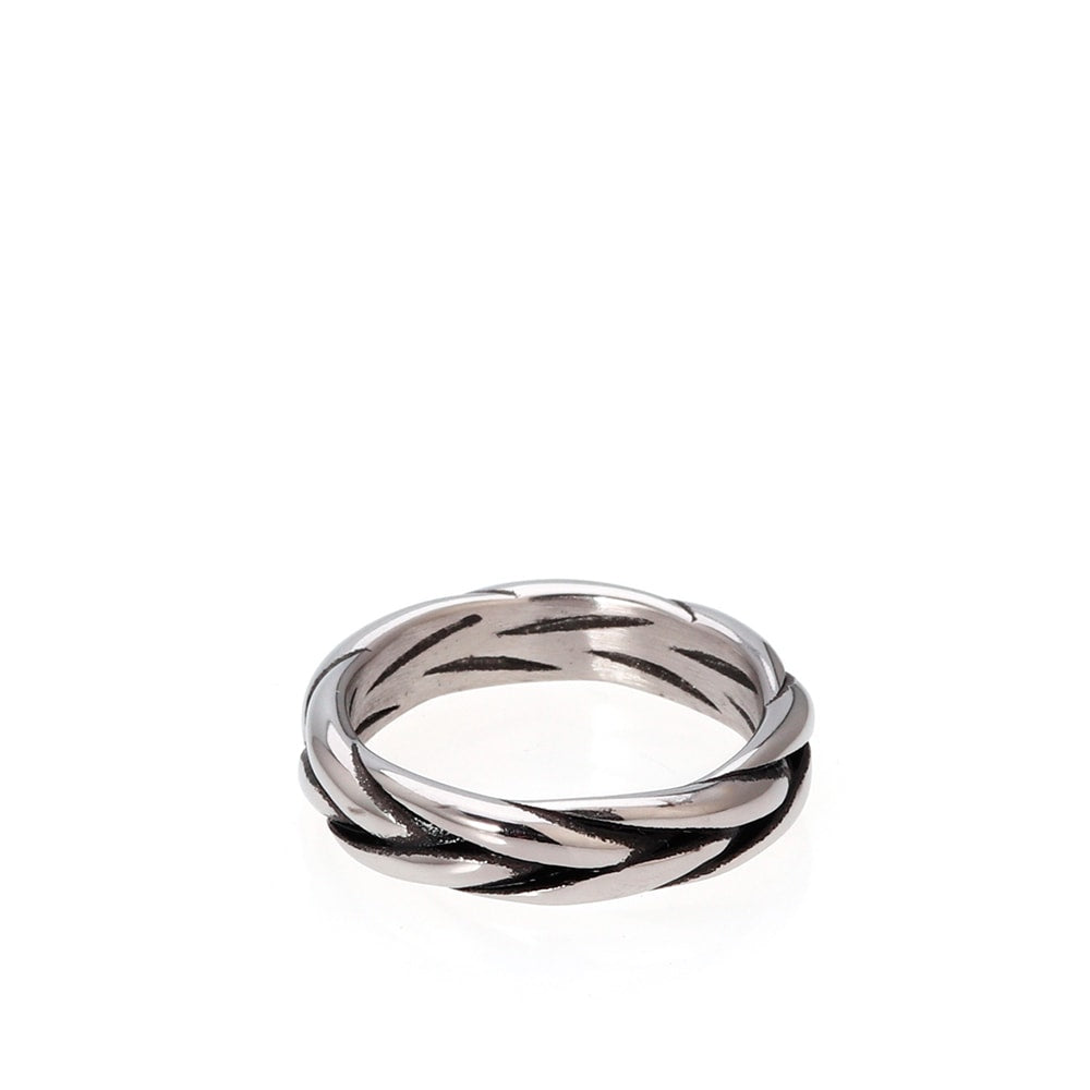Rope - Twisted Steel ring