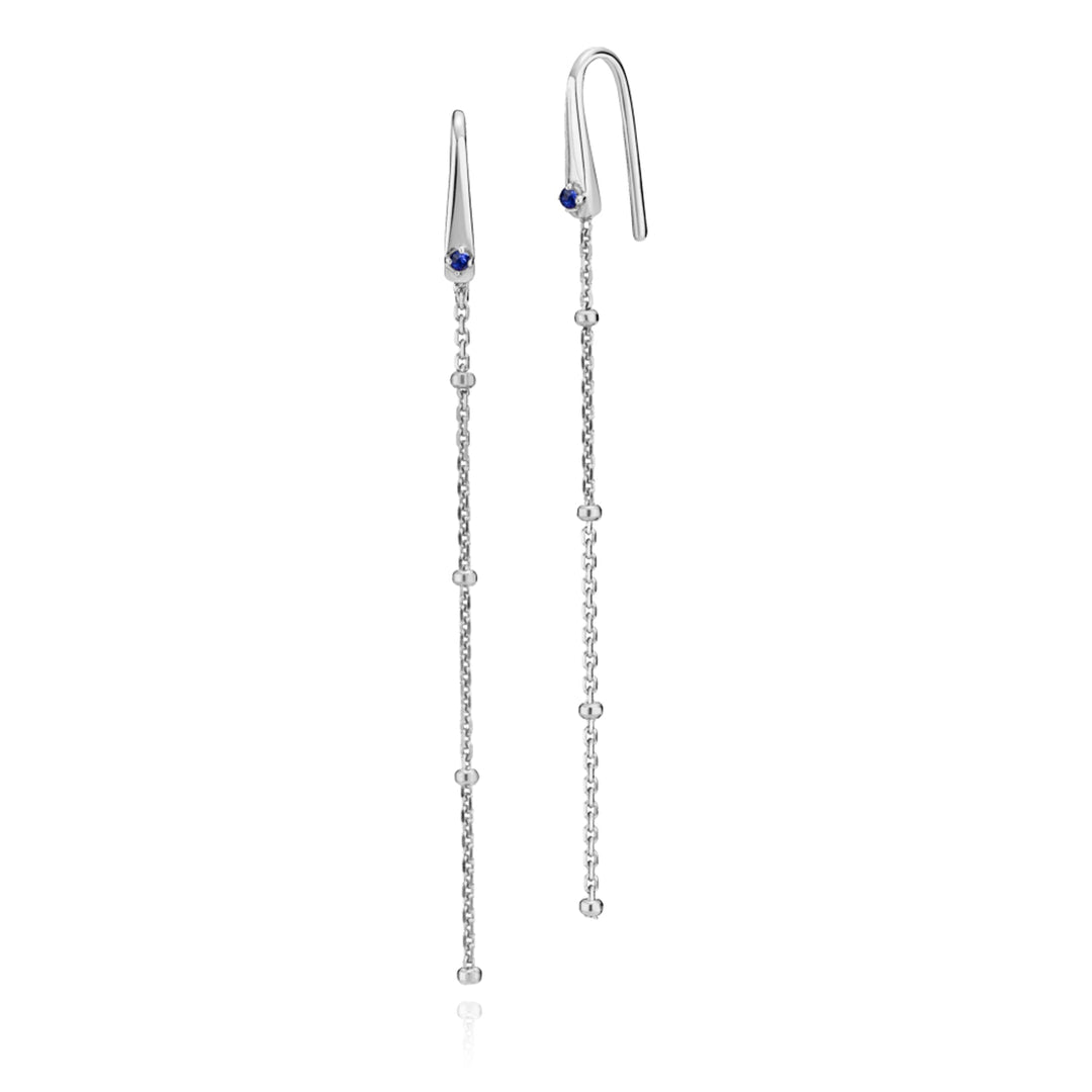 Anabel x Sistie - Chain earrings Silver