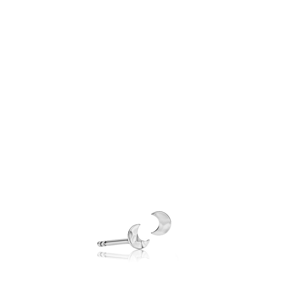 DREAM - Earring shiny rhodium pl. recycled silver