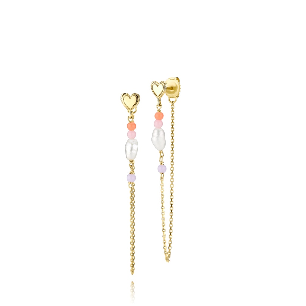 Anne Sofie Krab x Sistie - Chain earrings Gold plated