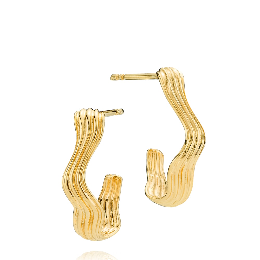 Silke x Sistie - Earrings gold-plated