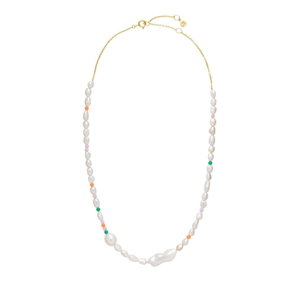 Anne Sofie Krab x Sistie - Pearl necklace Gold plated