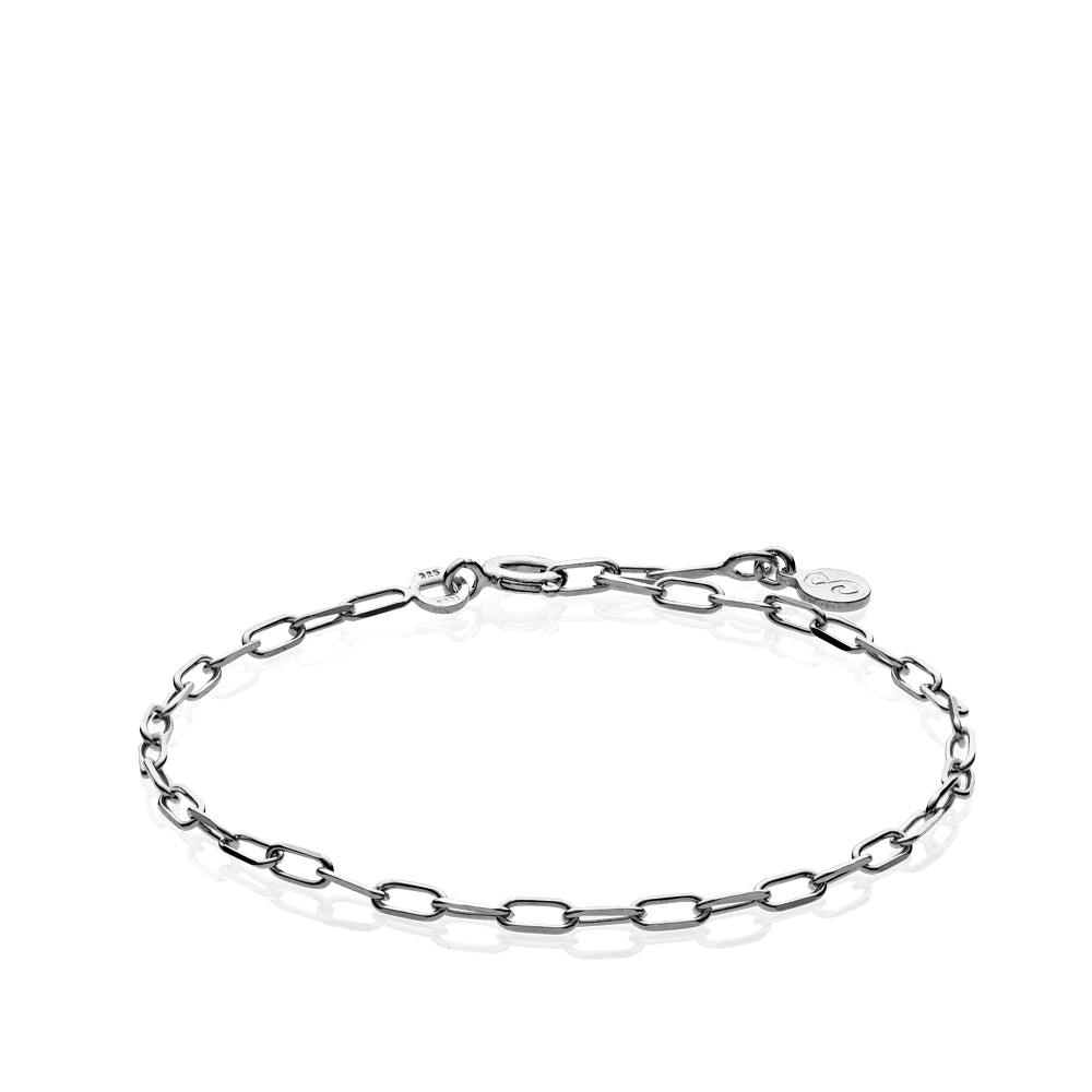 EMMA - Bracelet shiny rhodium pl. Silver