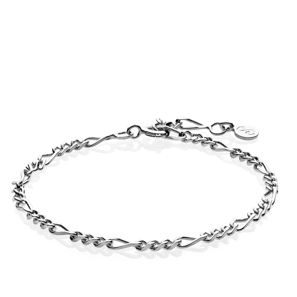 Lizzy Anklet - Silver
