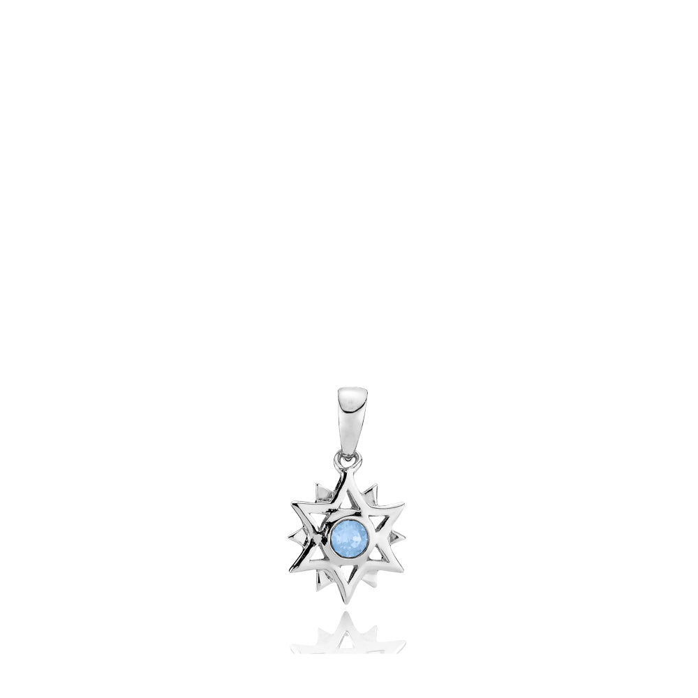 OLIVIA BY SISTIE - Pendant shiny rhodium pl. recycled silver