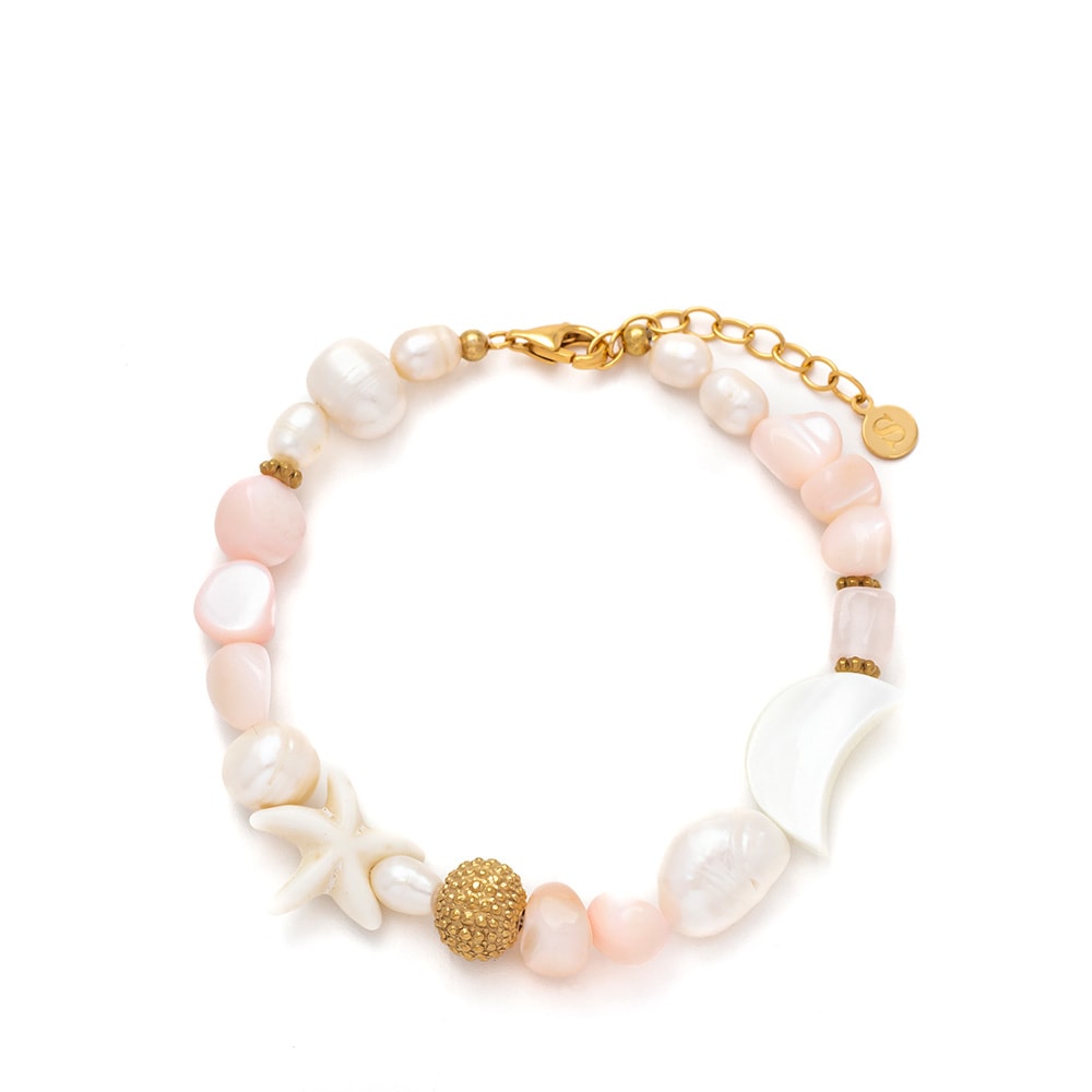 Kora - Pearl bracelet Gold plated